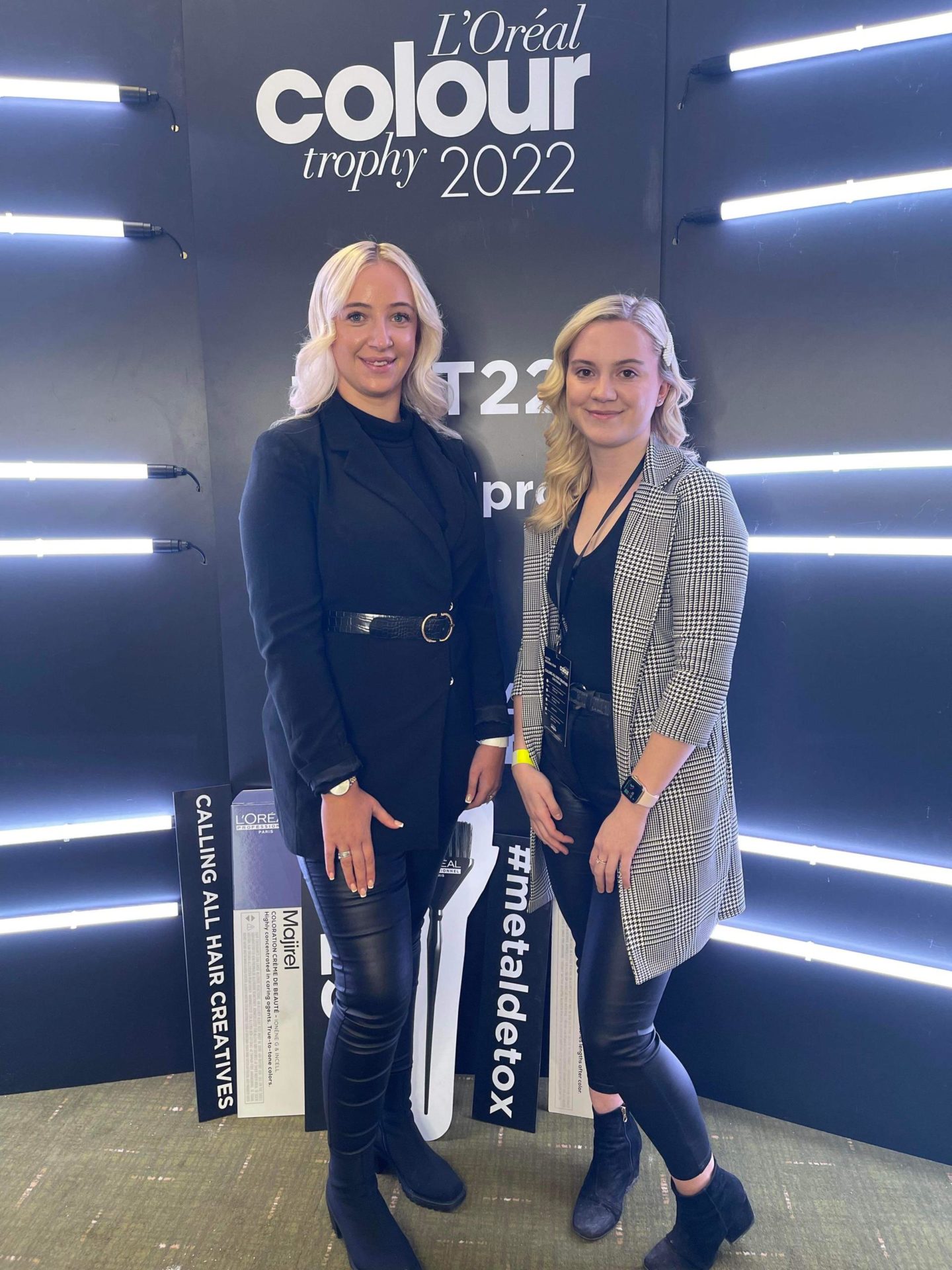 2022 L’Oréal Colour Trophy at Muse hair and beauty salon in Broadway