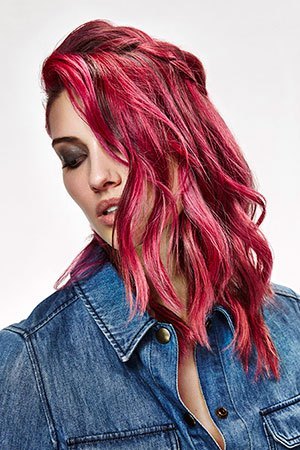 creative hair colouring Muse Hairdressers Broadway, Cotwolds creative hair colouring Muse Hairdressers Broadway, Cotwolds